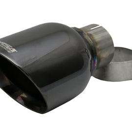 Corsa Single Universal 2.5in Inlet / 4.5in Outlet Black PVD Pro-Series Tip Kit