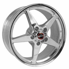 Race Star 92 Drag Star 15x12.00 5x4.50bc 4.00bs Direct Drill Polished Wheel
