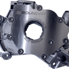 Boundary 99-15 Ford Modular Motor (All Types) V8 Oil Pump Assembly w/Billet Back Plate