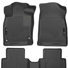 Husky Liners 2016 Honda Civic (4DR) WeatherBeater Combo Black Floor Liners