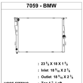 CSF 07-13 BMW M3 (E9X) Triple Pass Radiator