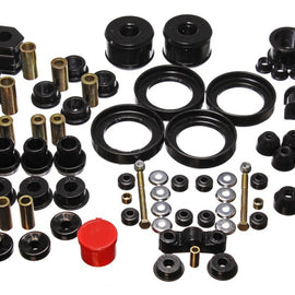 Energy Suspension 96-00 Honda Civic/CRX Black Hyper-Flex Master Bushing Set