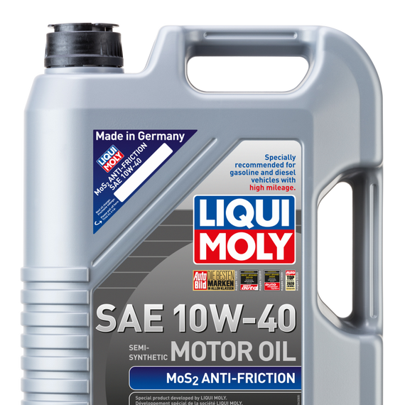 LIQUI MOLY 5L MoS2 Anti-Friction Motor Oil 10W40