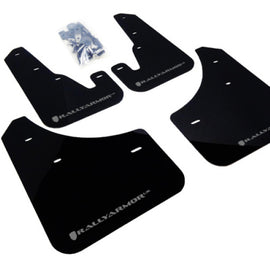 Rally Armor 04-09 Mazda3/Speed3 Black UR Mud Flap w/ Silver Logo