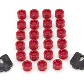 Wheel Mate SR45R Caps Set of 20 - Red