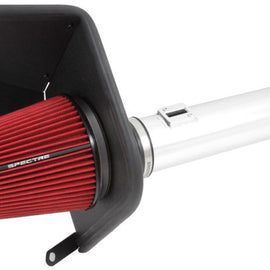 Spectre 14-15 GM Silverado/Sierra V8-5.3L F/I Air Intake Kit - Polished w/Red Filter