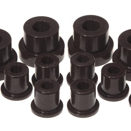 Prothane 76-86 Jeep CJ5/CJ7 Front Spring & Shackle Bushings - Black