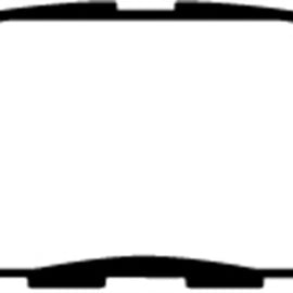 EBC 02 Infiniti G35 3.5 w/o DCS Redstuff Rear Brake Pads