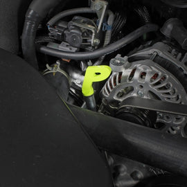 Perrin Subaru Dipstick Handle P Style - Neon Yellow