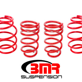 BMR 10-15 5th Gen Camaro V8 Lowering Spring Kit (Set Of 4) - Red