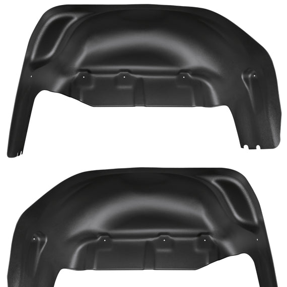 Husky Liners 19-23 GMC Sierra 1500 Black Rear Wheel Well Guards