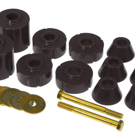 Prothane 73-80 GM Body Mount 12 Bushing Kit - Black