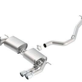 Borla 13-15 Audi S3 S-Type Dual Round Rolled Catback Exhaust