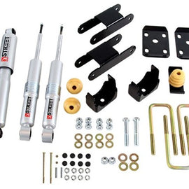 Belltech LOWERING KIT 18-20 Chevy Colorado/Canyon All Cab/SB -0-3in F / -4in R w/ Street Perf Shocks