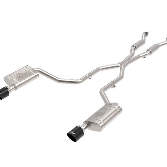 aFe 11-21 Dodge Durango V6-3.6L / V8-5.7L MACH Force-Xp 304 SS Cat-Back Exhaust System w/ Black Tip