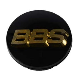 BBS Center Cap 56mm Black/Gold (56.24.012)