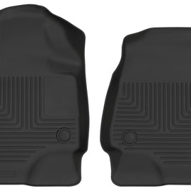 Husky Liners 18-22 Ford Expedition / 18-19 Lincoln Navigator X-Act Contour Black Front Floor Liners