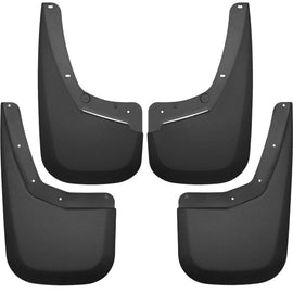 Husky Liners 07-13 Chevy Silverado 1500 LT / 07-14 Siverado 2500HD Front and Rear Mud Guards - Black