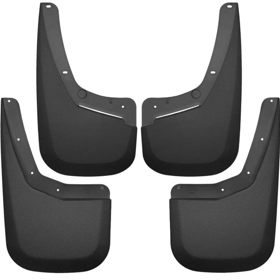 Husky Liners 07-13 Chevy Silverado 1500 LT / 07-14 Siverado 2500HD Front and Rear Mud Guards - Black