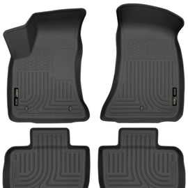 Husky Liners 11-12 Dodge Charger/Chrysler 300 WeatherBeater Combo Black Floor Liners