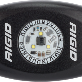 Rigid Industries A-Series Light - Black - High Strength - Red