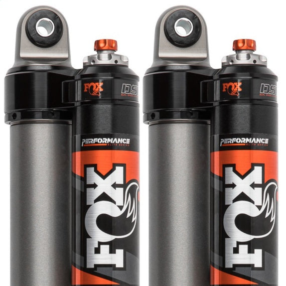 Fox 20-Up GM 2500/3500 Performance Elite Series 2.5 Rear Adjustable Shocks 0-1in Lift