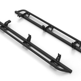 N-Fab Trail Slider Steps 19-20 Ford Ranger Crew Cab All Beds - SRW - Textured Black