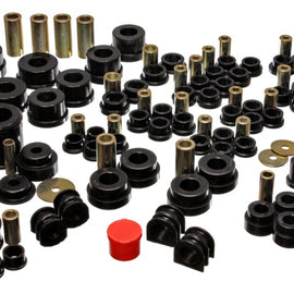 Energy Suspension 02-09 Nissan 350Z / 03-07 Infiniti G35 Coupe Black Hyper-Flex Master Bushing Set