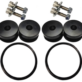 Torque Solution Billet Bumper Quick Release Kit Combo (Black): Universal