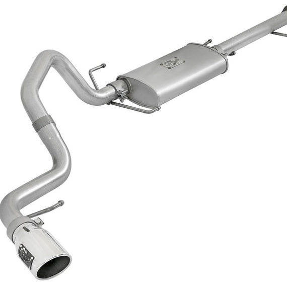 aFe Scorpion 2-1/2in Alum Steel Cat-Back Exhaust w/ Polished Tips 07-17 Toyota FJ Cruiser V6 4.0L