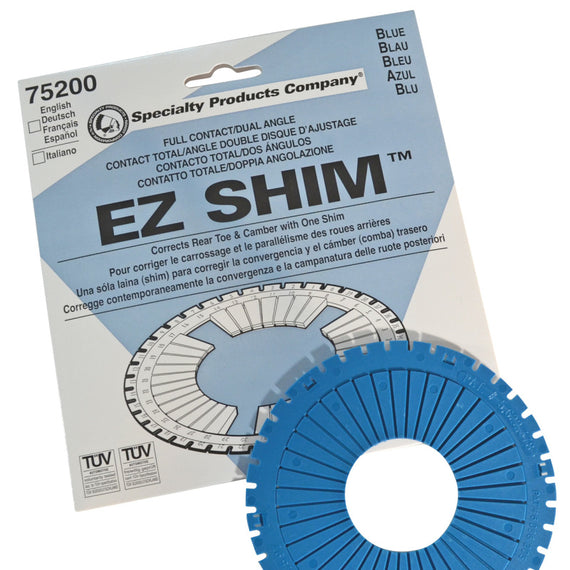 SPC Performance EZ Shim Dual Angle Camber/Toe Shim (Blue)