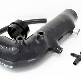 Torque Solution Turbo Inlet Hose Black: 02-07 Subaru WRX / 04-18 STI / 05-09 Legacy GT / 04-13 FTX