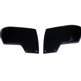 AVS 14-18 GMC Sierra 1500 Headlight Covers - Smoke