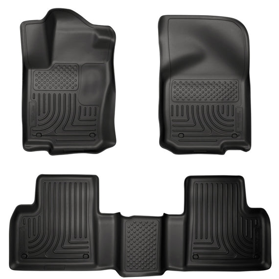 Husky Liners 2012 Mercedes ML350 WeatherBeater Combo Black Floor Liners