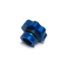 Fleece Performance 01-16 GM 2500/3500 Duramax Billet Oil Cap Cover - Blue