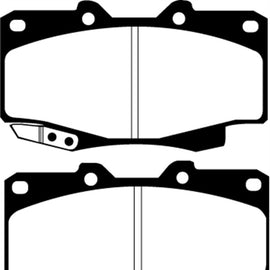 EBC 90-91 Toyota 4 Runner 2.4 Greenstuff Front Brake Pads