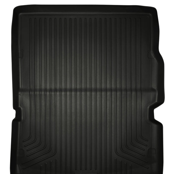 Husky Liners 11-22 Dodge Durango WeatherBeater (Over Folded 3rd Row) Black Rear Cargo Liner