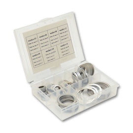 Vibrant Box Set of Crush Washers - 10 of each Size: -3AN to -16AN