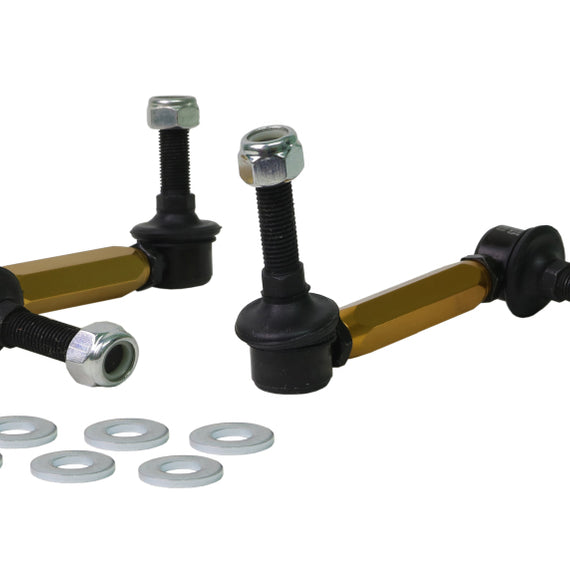 Whiteline 06-09 Toyota FJ Cruiser GSJ10 / 09+ GSJ15 Front Adjustable Heavy Duty Sway Bar Link Kit