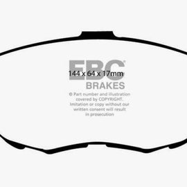 EBC 93-97 Lexus GS300 3.0 Greenstuff Front Brake Pads