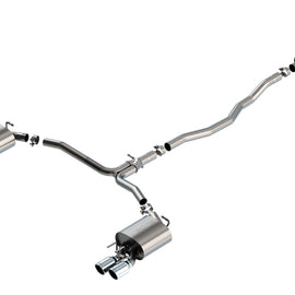 Borla 18-20 Toyota Camry XSE Cat Back S-Type Exhaust 3.5in Tip Dual Split Rear Exit