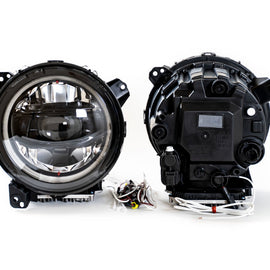 DV8 Offroad 18-22 Jeep Gladiator Wrangler LED Projector Headlights