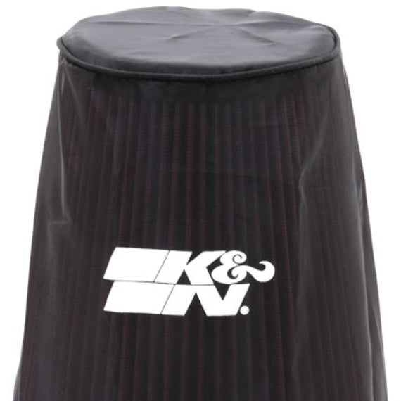 K&N Universal P Dry charger Round Tapered Air Filter Wrap Black