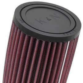 K&N Filter Universal Rubber Filter - Round Straight - Angled Flange for 81-82 Honda ATC250R 250