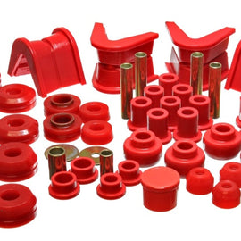 Energy Suspension 73-79 Ford F-150 Pickup 4WD Red Hyper-flex Master Bushing Set