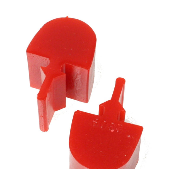 Energy Suspension GM Pull Thru Style Red Bump Stop Set
