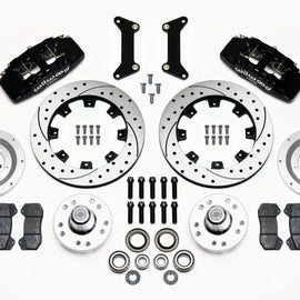 Wilwood Dynapro 6 Front Hub Kit 12.19in Drilled 79-87 GM G Body