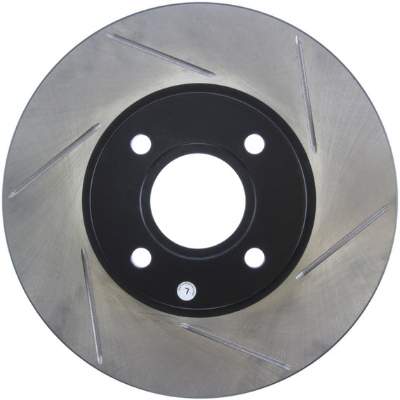 StopTech 2014 Ford Fiesta Left Front Disc Slotted Brake Rotor