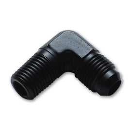 Vibrant -4AN to 1/8in NPT 90 Degree Elbow Adapter Fitting