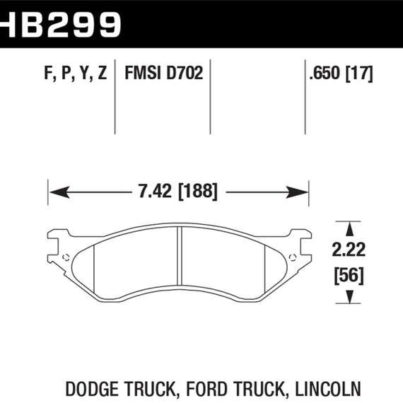 Hawk Super Duty Street Brake Pads